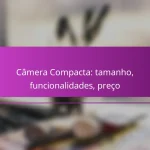Câmera Compacta: tamanho, funcionalidades, preço