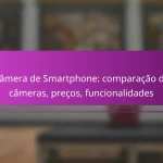 Câmera de Smartphone: comparação de câmeras, preços, funcionalidades